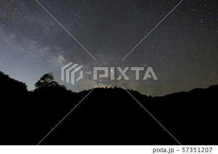 milky way rising in japan 57351207