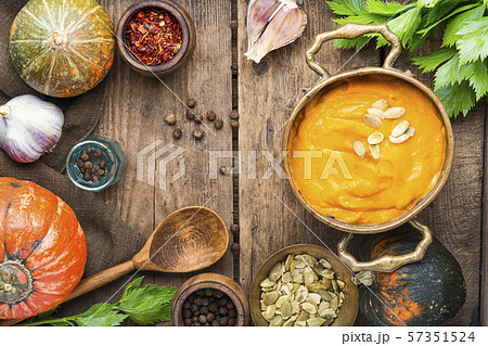 Pumpkin creme soup Pumpkin creme soup 57351524
