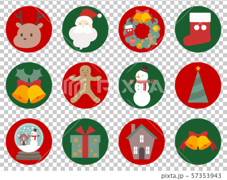 Cute Christmas Illustration Set 57353943