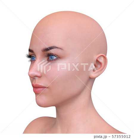 女の子の顔 57355012
