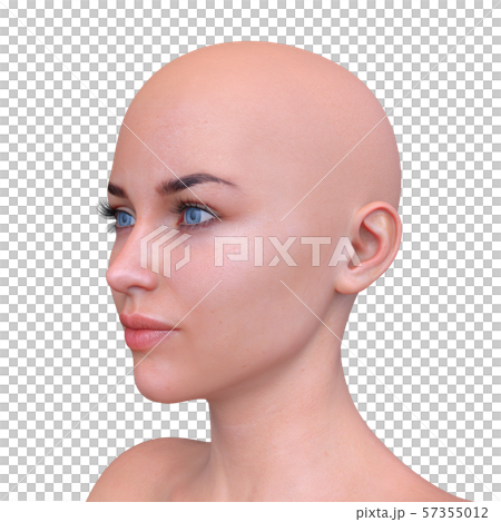 女の子の顔 57355012