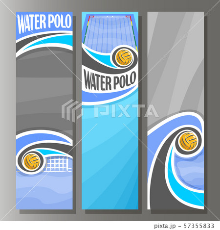 Vector banners for Water Polo 57355833