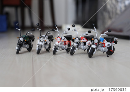 ミニカーバイクの写真素材