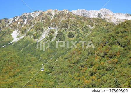 初秋の立山ロープウェイ 初秋の立山ロープウェイ 57360306