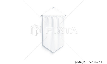 Blank White Rhombus Pennant Mock Up Isolatedのイラスト素材 Blank White Rhombus Pennant Mock Up Isolatedのイラスト素材