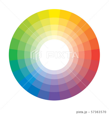 Polychrome Multicolor Spectral Rainbow Circle. 57363570