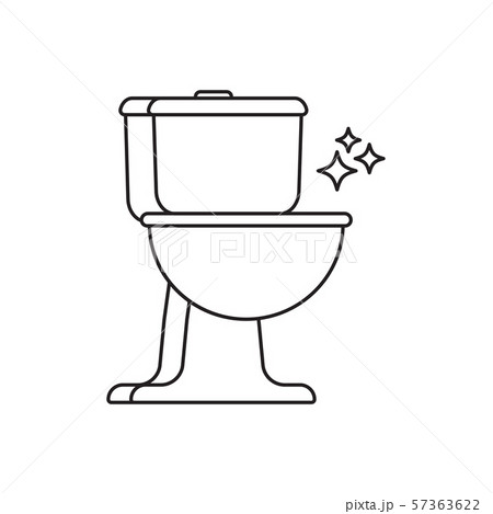 toilet drawing front view