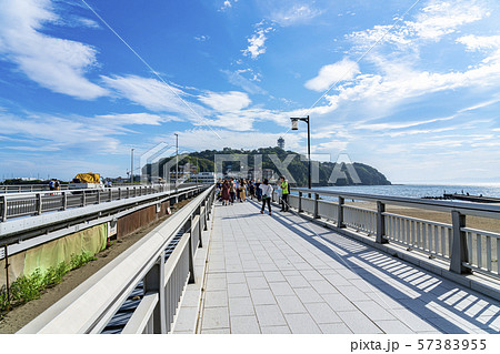 【神奈川県】江ノ島 江の島大橋 江の島弁天橋 【神奈川県】江ノ島 江の島大橋 江の島弁天橋 57383955