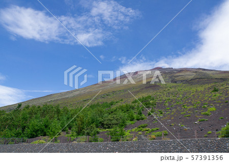 富士山　富士宮ルート　富士宮口五合目 57391356