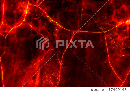heat red cracked ground texture after eruption 57409143