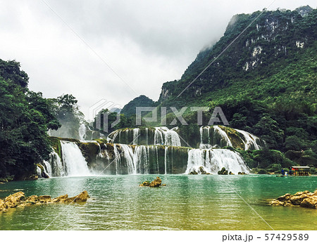 Ban Gioc Waterfall Ban Gioc Waterfall 57429589