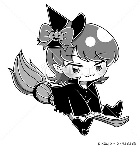 アニメ風 ハロウィン仮装をする子供23のイラスト素材 アニメ風 ハロウィン仮装をする子供23のイラスト素材