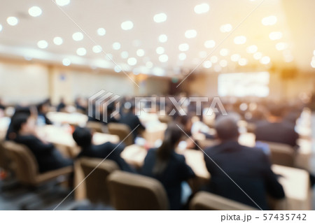 Blur of business Conference and Presentation in conference hall. Blur of business Conference and Presentation in conference hall. 57435742