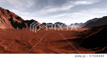 Fantasy desert landscape Fantasy desert landscape 57436483