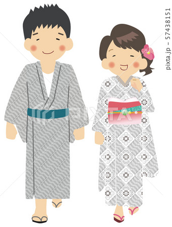 着物 着付け体験 奄美大島紬龍郷柄素材 スウォッチ パターン チェック ラインなしのイラスト素材