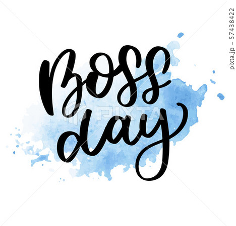 boss day vintage lettering background vector calligraphy boss day vintage lettering background vector calligraphy 57438422