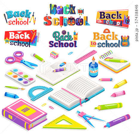 Back to School Books and Supply, Education Set 57438846