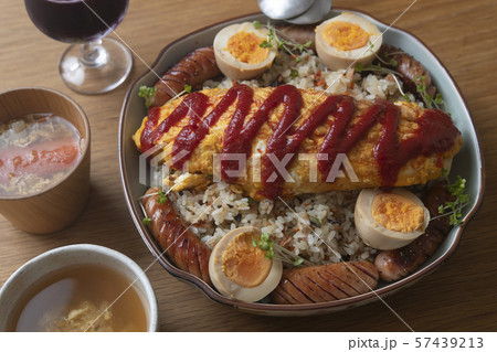 オムライスプレート 57439213