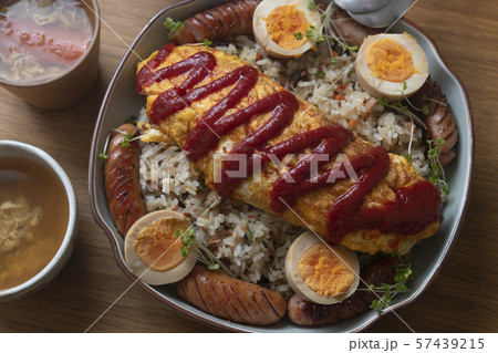 オムライスプレート 57439215