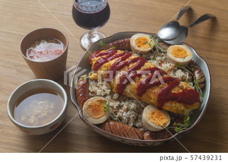 オムライスプレート 57439231