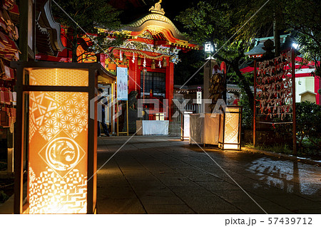 【神奈川県】江の島灯籠 中津宮 【神奈川県】江の島灯籠 中津宮 57439712