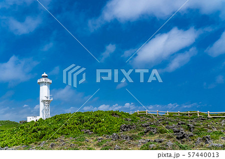 沖縄 宮古島 東平安名崎灯台 沖縄 宮古島 東平安名崎灯台 57440013