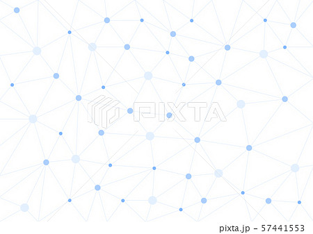 幾何学模様 ネットワーク イメージ イラスト 背景のイラスト素材