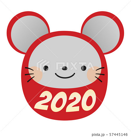 2020年子年年賀状 57445146