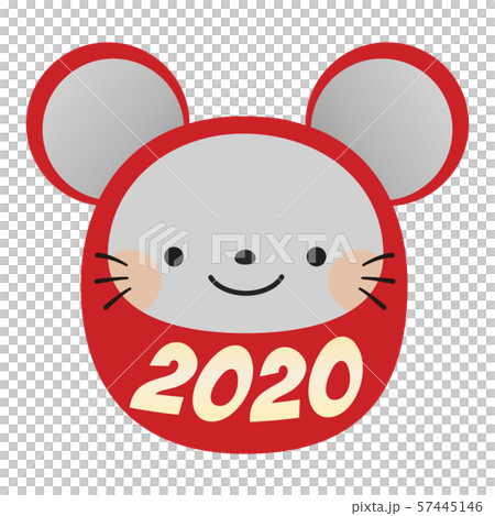 2020年子年年賀状 57445146