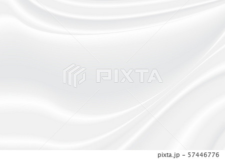 Abstract white and gray vector background. Satin 57446776