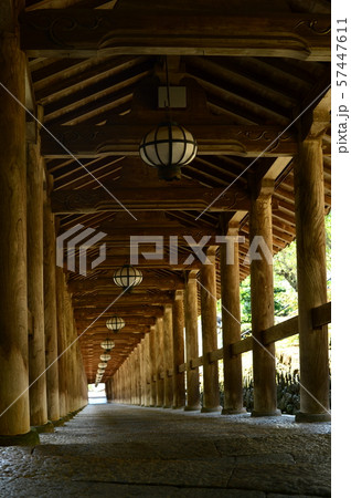 奈良　大和　長谷寺　回廊 57447611