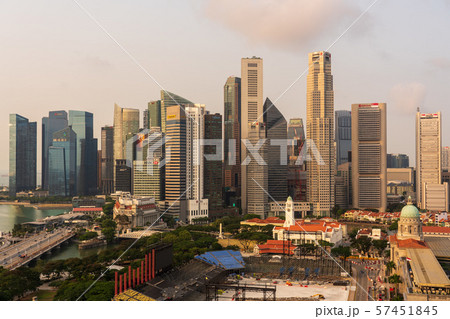 シンガポールの都市風景 57451845