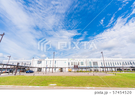 北海道新幹線　木古内駅周辺の風景 57454520