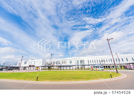 北海道新幹線　木古内駅周辺の風景 57454526