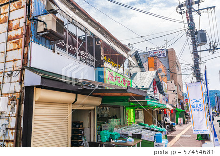 北海道函館 函館朝市周辺の風景 北海道函館 函館朝市周辺の風景 57454681