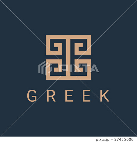 greek fret logo 57455006