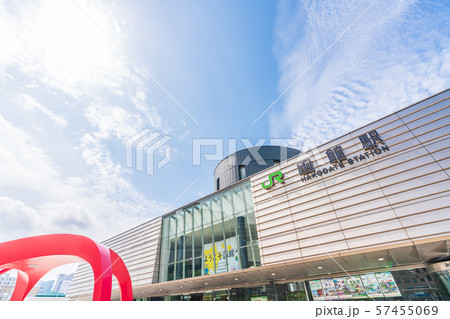 北海道 函館  函館駅周辺の風景 57455069