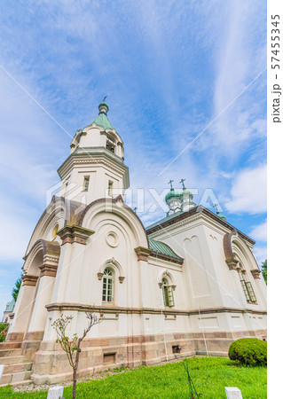 北海道の夏の風景 函館ハリストス正教会 北海道の夏の風景 函館ハリストス正教会 57455345
