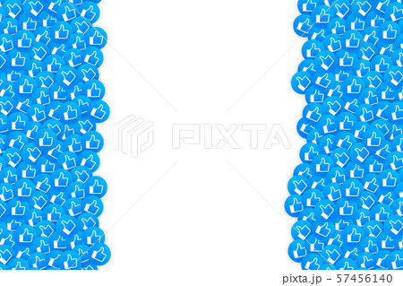 Like and heart icons for live stream video chat 57456140