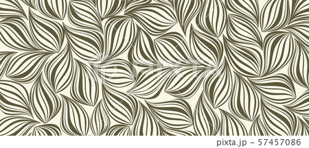 Seamless background with silhouette of foliage, 57457086