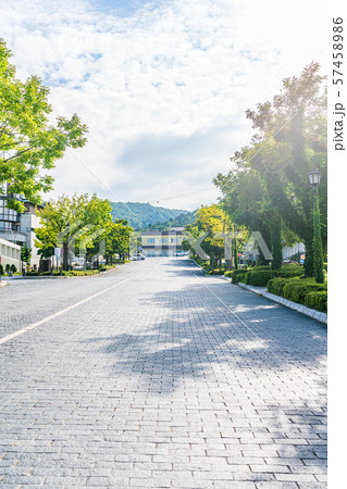 北海道函館 元町の坂のある風景 [二十間坂] 57458986