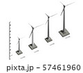 小型風力発電（鳥瞰図） 57461960