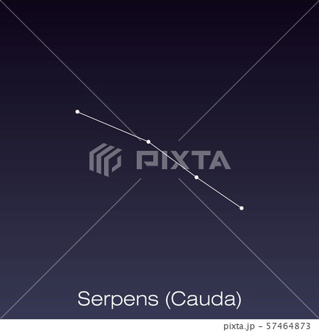constellation as it can be seen by the naked eye. 57464873