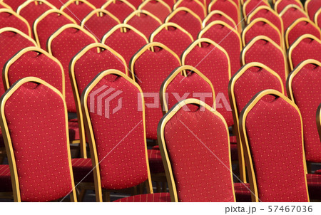 Red upholstered chairs 57467036