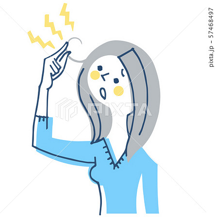 髪の悩み　女性 57468497