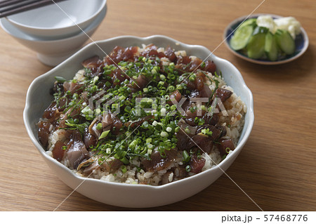 手こね寿司とお新香 57468776