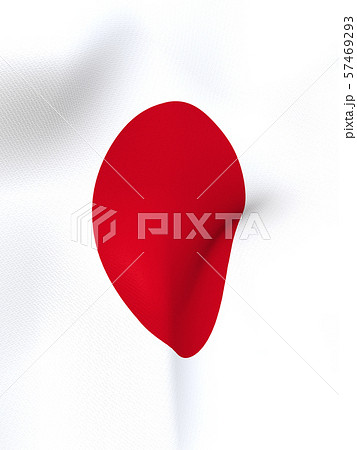 Cg 3d イラスト 立体 デザイン バックグラウンド 世界 国旗 日本 日の丸のイラスト素材