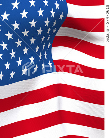 Cg 3d イラスト 立体 デザイン バックグラウンド 世界 国旗 アメリカ Usa 星条旗のイラスト素材