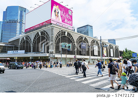 【東京都】品川駅 駅前風景 【東京都】品川駅 駅前風景 57472172