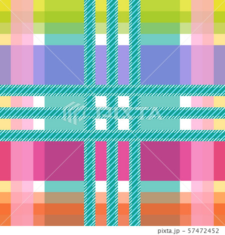 Brignt madras checkered pattern. Brignt madras checkered pattern. 57472452